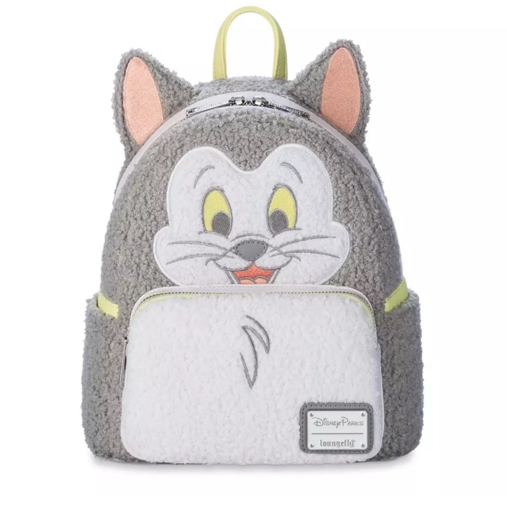 NWT Fuzzy Figaro Pastel Loungefly & Ear Headband Mini Backpack – Pinocchio